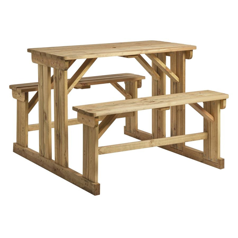 Newport Walk-In Bar Height Table - 6 Seater - NWOF