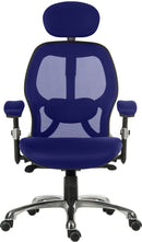 Teknik Office Cobham Executive Chair Breathable Mesh Backrest With Matching Height Adjustable Padded Armrests - NWOF