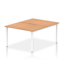 Evolve Plus B2B 2 Person Bench Desk - Oak - NWOF