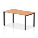 Evolve Plus Single Starter Bench Desk - Oak - NWOF