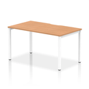Evolve Plus Single Starter Bench Desk - Oak - NWOF