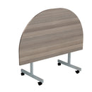 One Eighty D-End Tilting Table - Grey Oak - NWOF