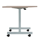 One Eighty D-End Tilting Table - Grey Oak - NWOF