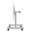One Eighty Trapezoidal Tilting Table - White - NWOF