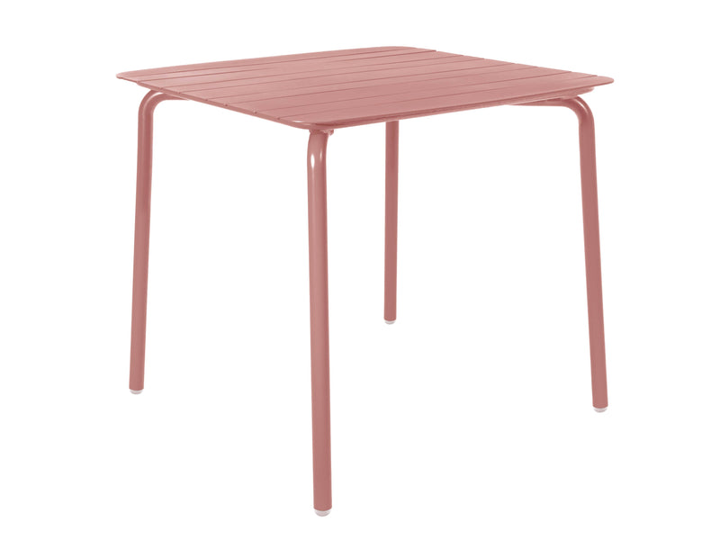 Breeze Aluminium Square Slatted Table - NWOF