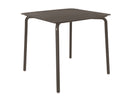 Breeze Aluminium Square Slatted Table - NWOF