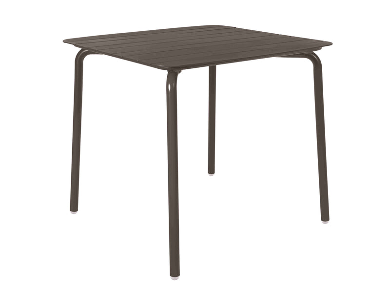 Breeze Aluminium Square Slatted Table - NWOF