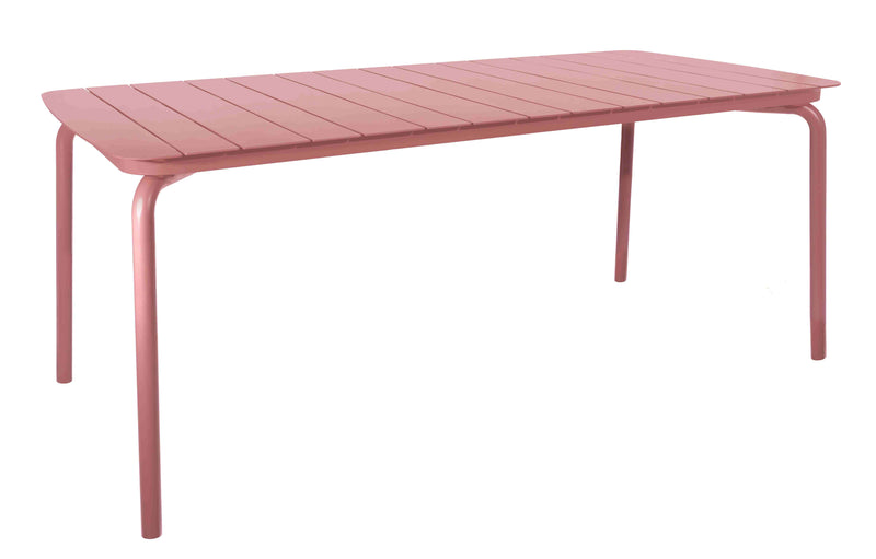 Breeze Aluminium Rectangular Slatted Table - NWOF