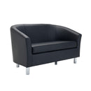 Tub PU Sofa With Metal Feet - NWOF