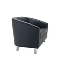 Tub PU Sofa With Metal Feet - NWOF