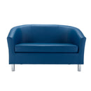 Tub PU Sofa With Metal Feet - NWOF