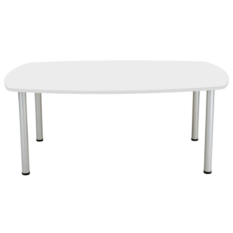 One Fraction Plus Boardroom Table - White - NWOF