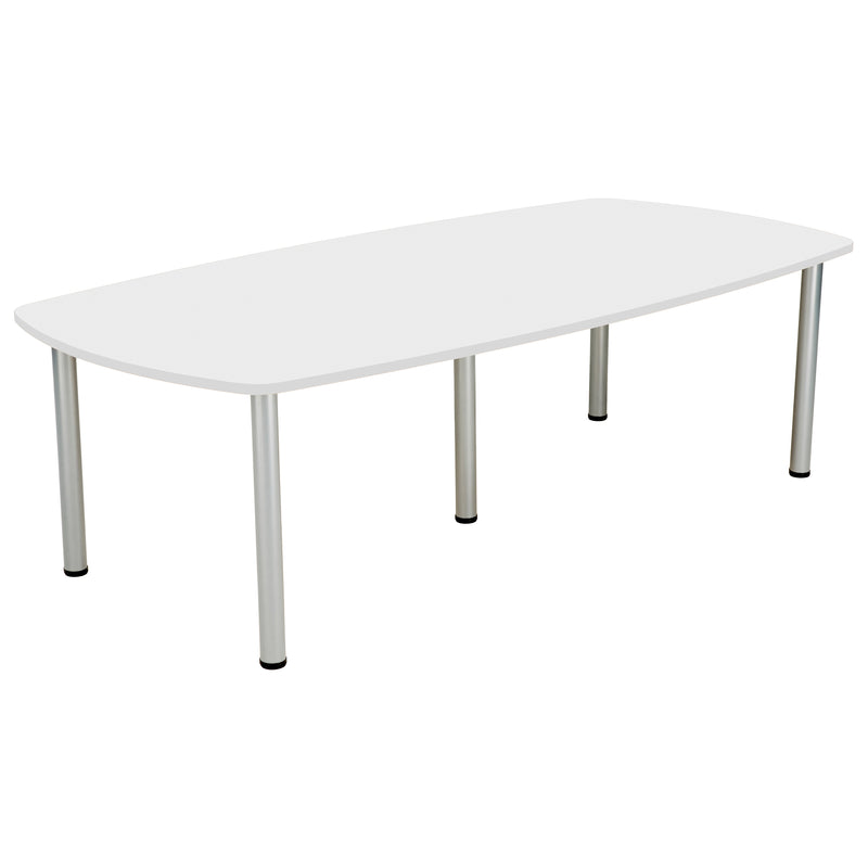 One Fraction Plus Boardroom Table - White - NWOF