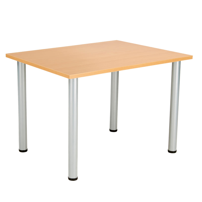 One Fraction Plus Rectangular Meeting Table - Beech - NWOF