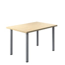 One Fraction Plus Rectangular Meeting Table - Maple - NWOF
