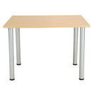 One Fraction Plus Rectangular Meeting Table - Nova Oak - NWOF