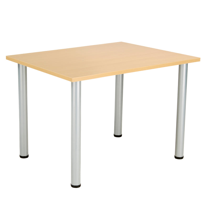 One Fraction Plus Rectangular Meeting Table - Nova Oak - NWOF
