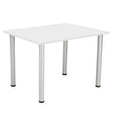 One Fraction Plus Rectangular Meeting Table - White - NWOF