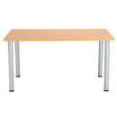 One Fraction Plus Rectangular Meeting Table - Beech - NWOF