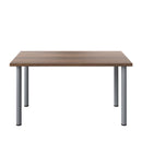 One Fraction Plus Rectangular Meeting Table - Walnut - NWOF