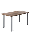 One Fraction Plus Rectangular Meeting Table - Walnut - NWOF