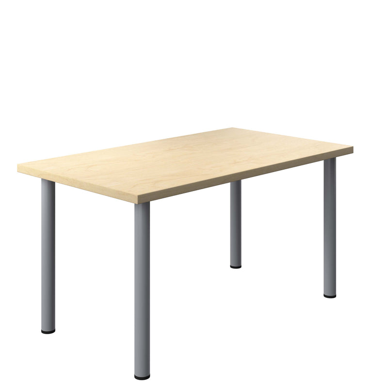 One Fraction Plus Rectangular Meeting Table - Maple - NWOF
