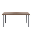 One Fraction Plus Rectangular Meeting Table - Walnut - NWOF