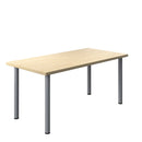 One Fraction Plus Rectangular Meeting Table - Maple - NWOF