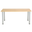 One Fraction Plus Rectangular Meeting Table - Nova Oak - NWOF