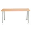One Fraction Plus Rectangular Meeting Table - Beech - NWOF
