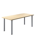 One Fraction Plus Rectangular Meeting Table - Maple - NWOF