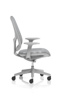 Tutti Mesh Medium Back Task Operator Office Chair With Arms - Grey - NWOF
