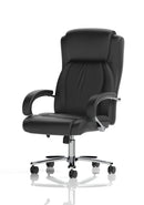 Austin Heavy Duty Task Operator Office Chair Black PU - NWOF