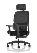 Dynamic Rowan mesh back chair with ergonomic design and adjustable features, shown from a side view in the image.