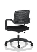Dynamic Cosmo Task Operator Chair with adjustable armrests and ergonomic design for comfortable office seating.