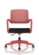 Dynamic Cosmo Task Operator Chair with adjustable armrests, ergonomic design, and breathable fabric for comfortable office seating.