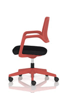 Dynamic Cosmo Task Operator Chair with adjustable armrests and ergonomic design, shown from a side angle.