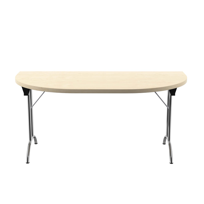 One Union D-End Folding Table - Maple - NWOF