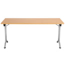 One Union Rectangular Folding Table - Beech - NWOF