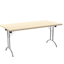 One Union Rectangular Folding Table - Maple - NWOF