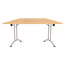One Union Trapezoidal Folding Table - Beech - NWOF
