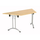One Union Trapezoidal Folding Table - Nova Oak - NWOF