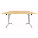 One Union Trapezoidal Folding Table - Nova Oak - NWOF