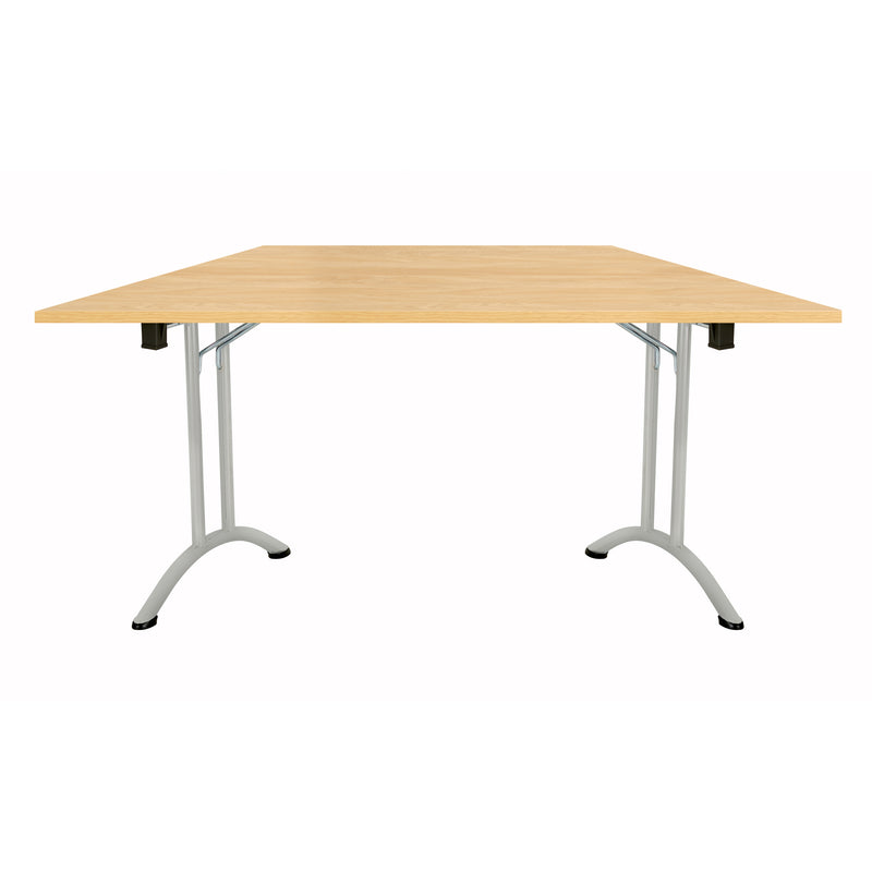 One Union Trapezoidal Folding Table - Nova Oak - NWOF