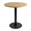 Omega Complete Dining Table - Oak With Boston Sleek Base