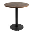 Omega Complete Dining Table - Walnut With Boston Sleek Base
