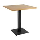 Omega Complete Dining Table - Oak With Boston Sleek Base