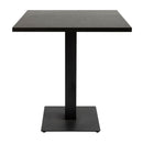 Omega Complete Dining Table - Wenge With Boston Sleek Base
