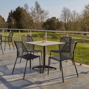 Palma Outdoor Metal Side Chair - NWOF
