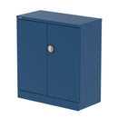 QUBE 2 Door Stationery Cupboard - Blue - NWOF